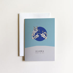 ALASKA STATE FLOWER | GREETING CARD