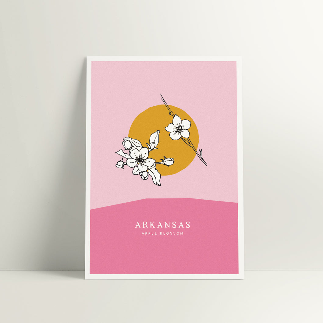 ARKANSAS STATE FLOWER | ART PRINT