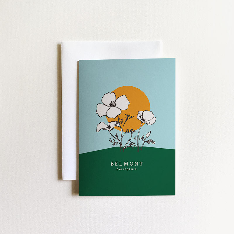 BELMONT, CA | GREETING CARD