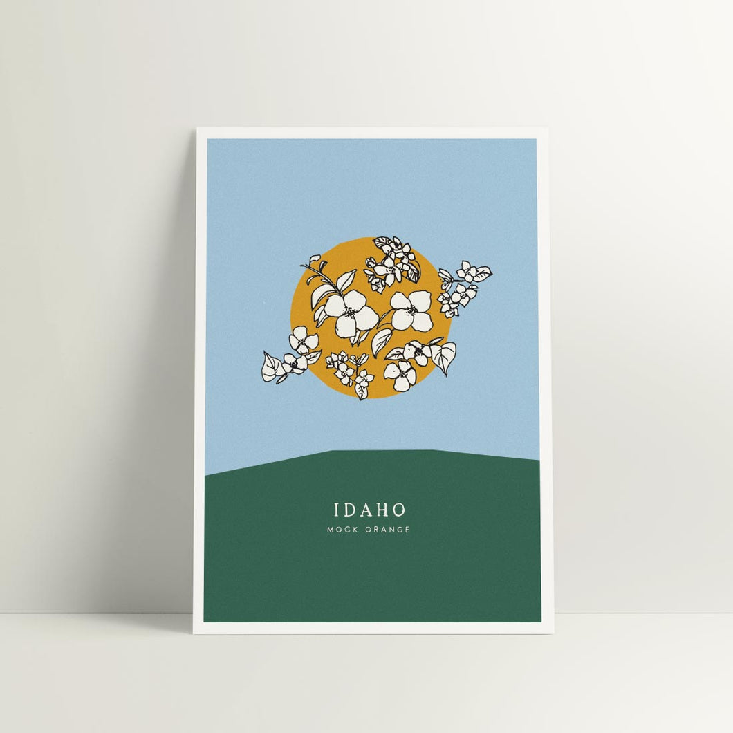 IDAHO STATE FLOWER | ART PRINT