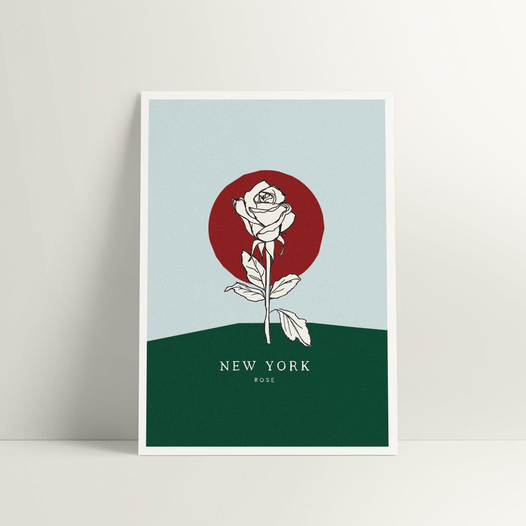NEW YORK STATE FLOWER | ART PRINT