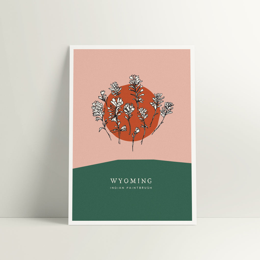 WYOMING STATE FLOWER | ART PRINT