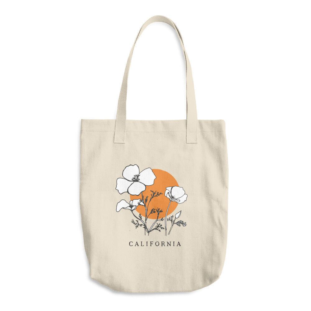 CALIFORNIA STATE FLOWER | TOTE BAG