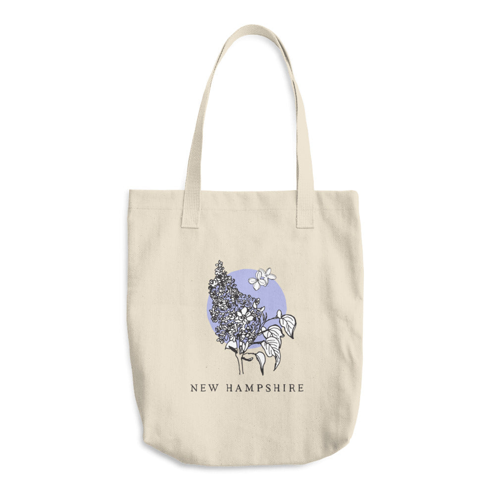NEW HAMPSHIRE STATE FLOWER | TOTE BAG