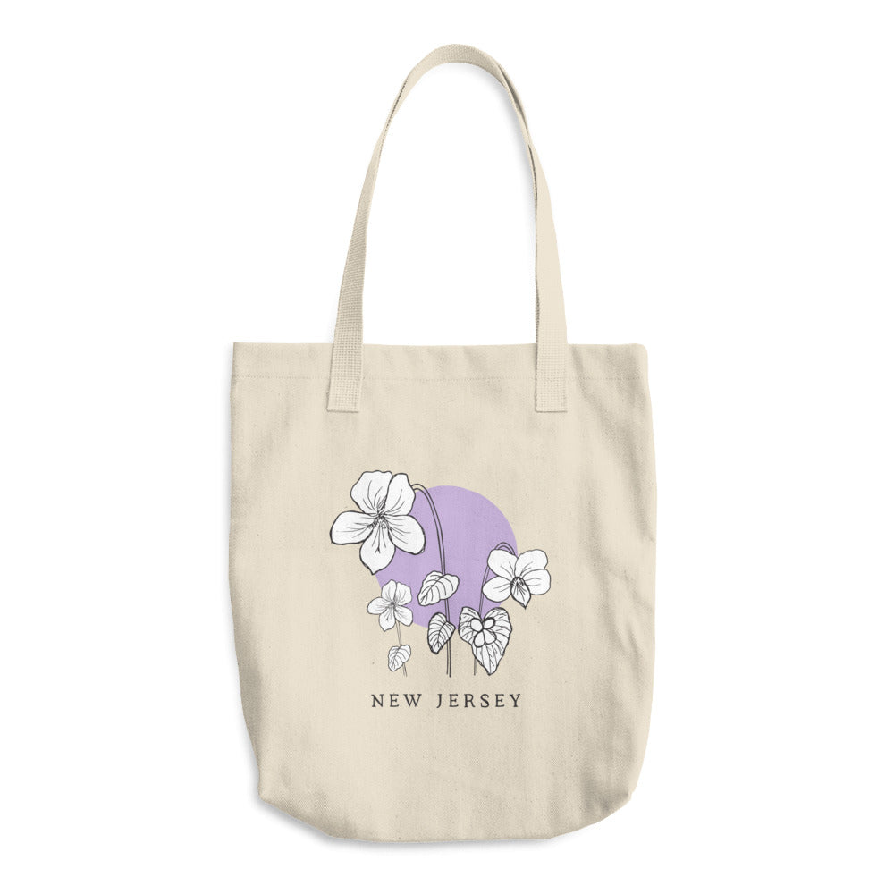 NEW JERSEY STATE FLOWER | TOTE BAG