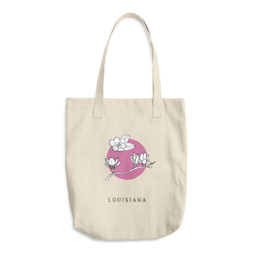 LOUISIANA STATE FLOWER | TOTE BAG