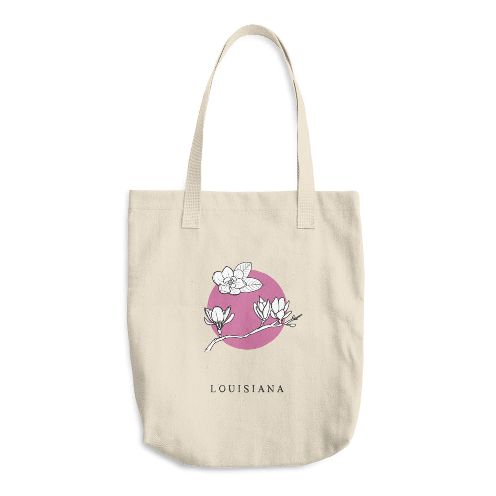 LOUISIANA STATE FLOWER | TOTE BAG