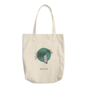 MAINE STATE FLOWER | TOTE BAG