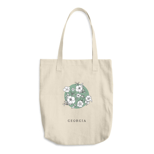 GEORGIA STATE FLOWER | TOTE BAG