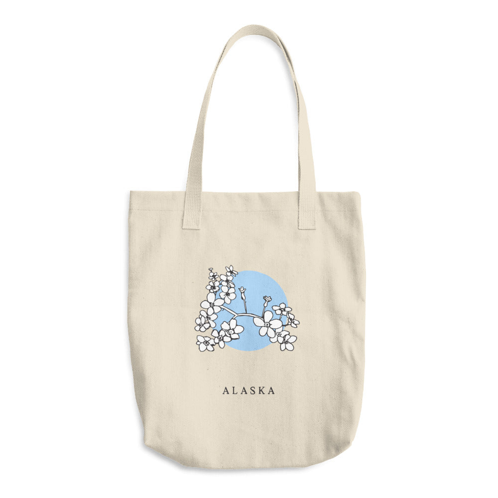 ALASKA STATE FLOWER | TOTE BAG